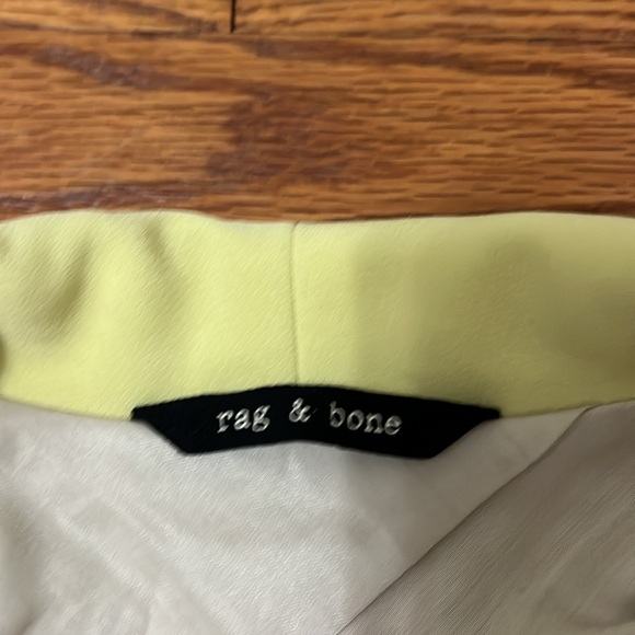 Rag & Bone Women’s Yellow Blazer Size 6 - Picture 2 of 5